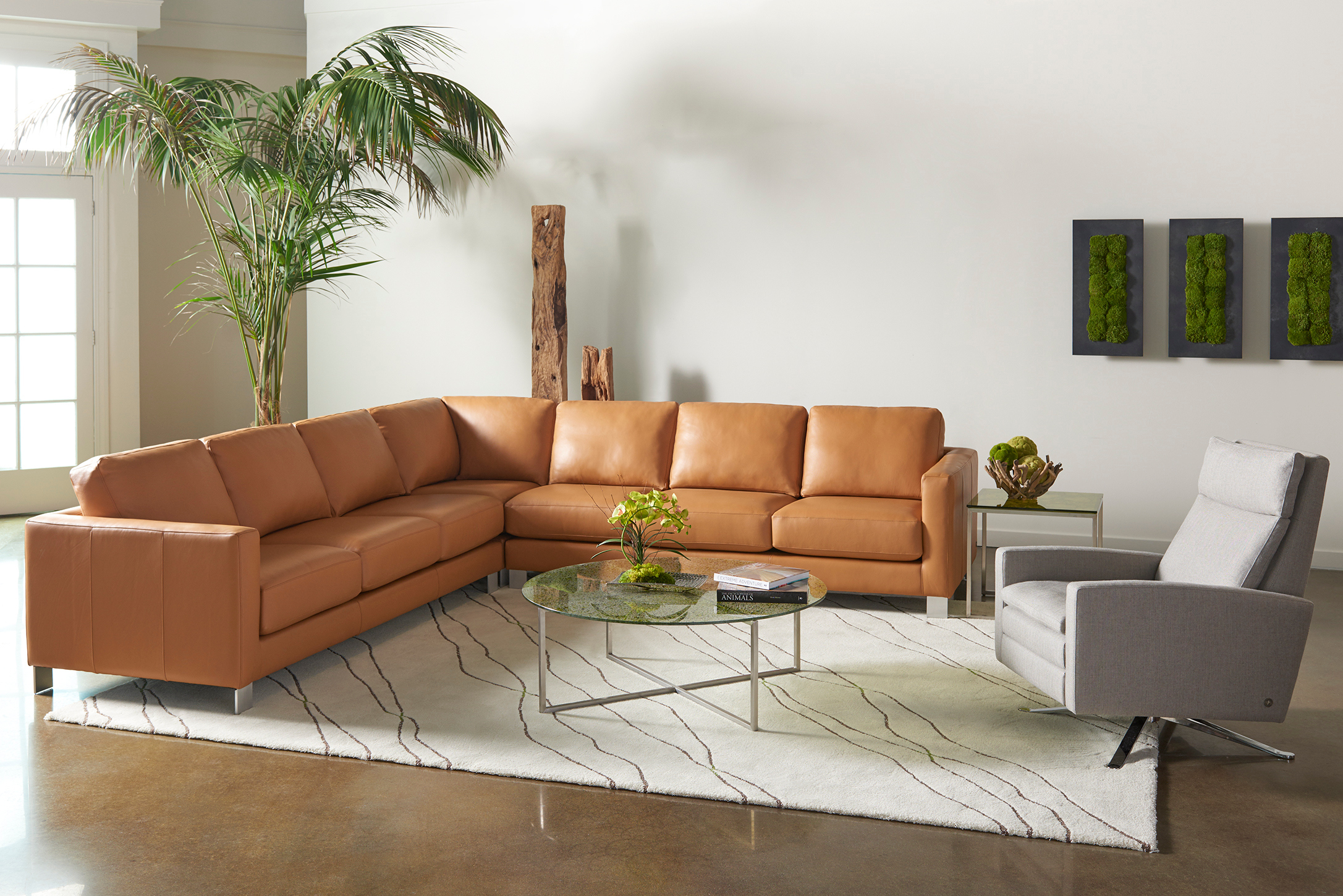 Alessandro Sofa Sectional American Leather